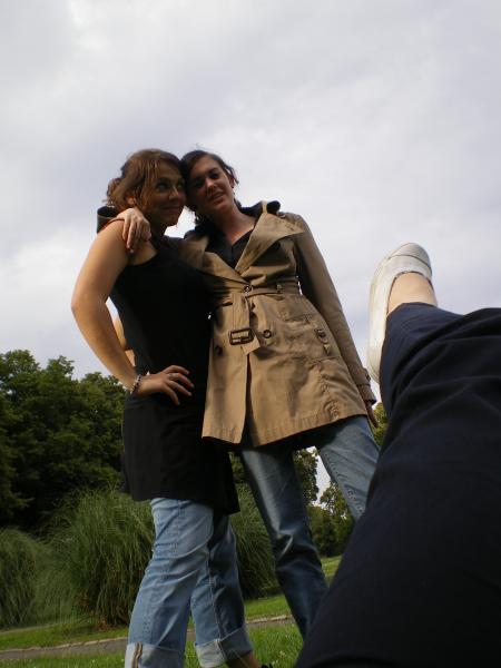 Dans le même parc... Ma did et moi. J't'm carrément !!!!!