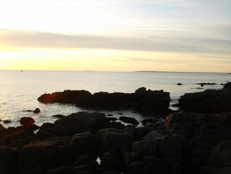 Gambader sur les rochers et trouver LA vue